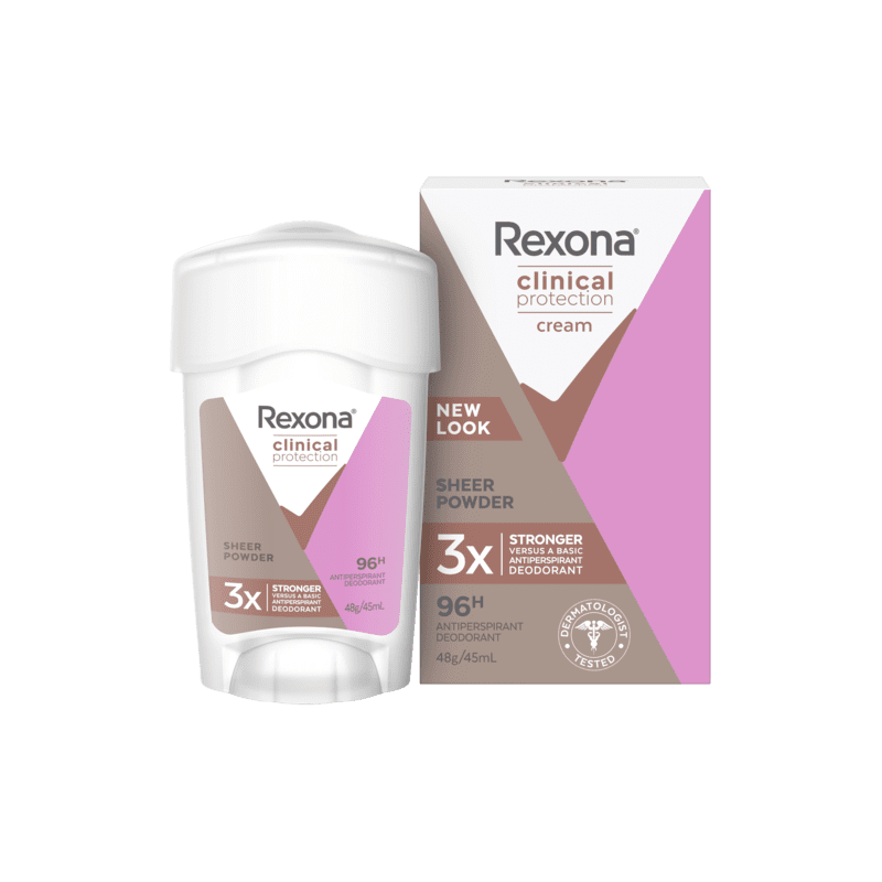 Buy Rexona Antiperspirant Clinical Women Powder Protect 45mL at Cincotta