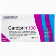 Cardiprin 100mg 180 Tablets - 9300631927525 are sold at Cincotta Discount Chemist. Buy online or shop in-store.