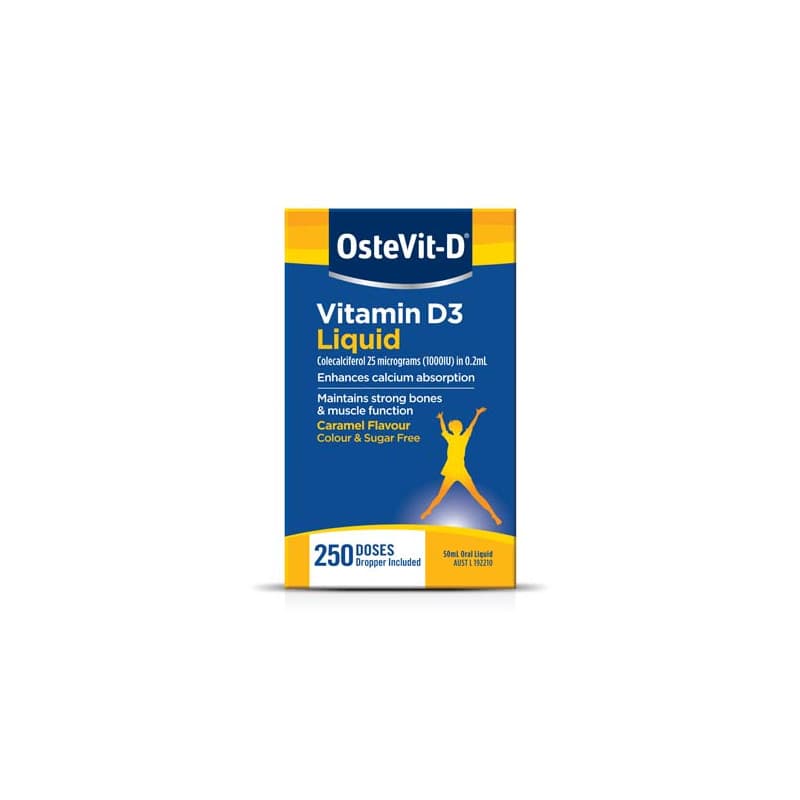 Ostevit-D Liquid 30mL + 20mL Bonus pack - 9313501055167 are sold at Cincotta Discount Chemist. Buy online or shop in-store.