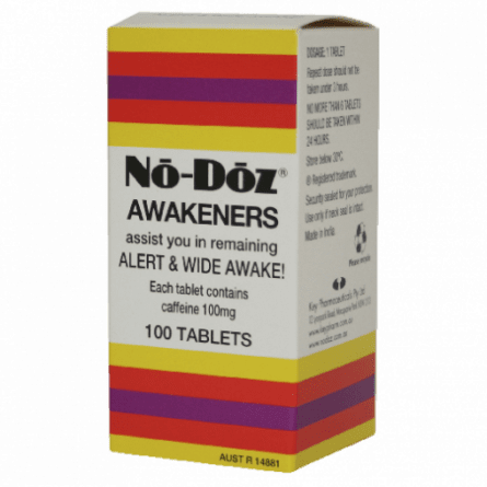 Buy No Doz Awakeners Tablets 100 online at Cincotta Discount