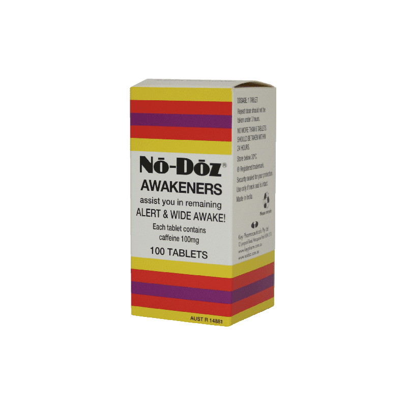 Buy No Doz Awakeners Tablets 100 online at Cincotta Discount Chemist