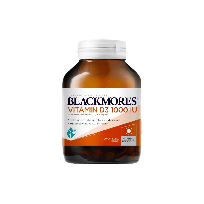 Buy Blackmores Vitamin D3 1000 IU 300 Capsules online at Cincotta ...