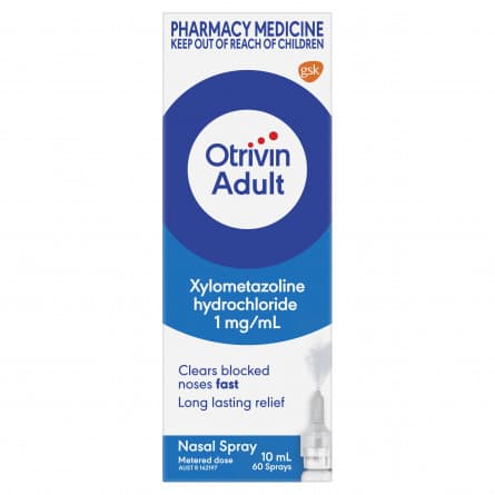 Otrivin Adult MD Nasal Spray 10mL - 9310130074248 are sold at Cincotta Discount Chemist. Buy online or shop in-store.