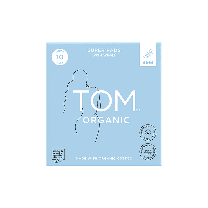 TOM Organic Super Pad 10 Pack - 9346285000016 are sold at Cincotta Discount Chemist. Buy online or shop in-store.