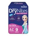 Huggies DryNights Nappies Girls 4-7yrs 10pk