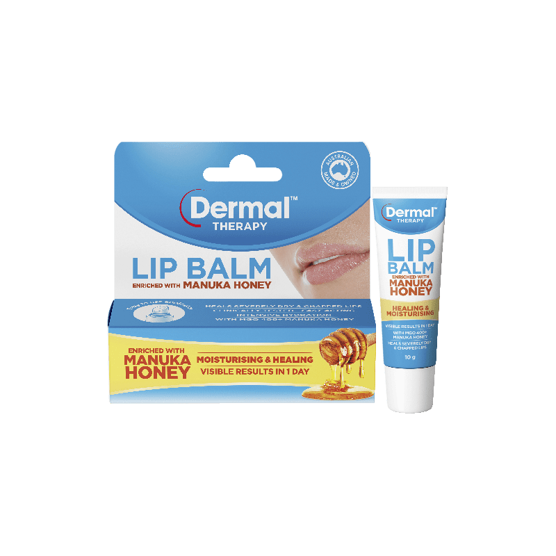 Buy Dermal Therapy Manuka Honey Lip Balm Tube 10g online at Cincotta