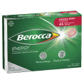 Berocca Effervescent Original Berry Tablets 45pk