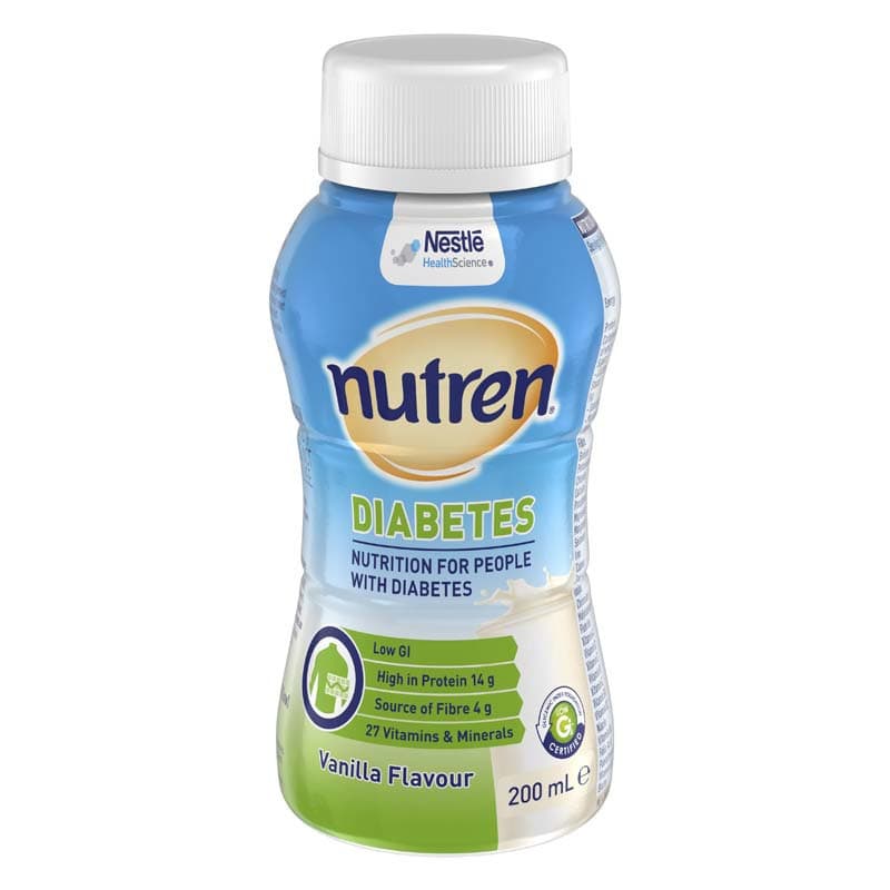 Buy online or shop in-store Nutren Diabetes RTD Vanilla 200mL at Cincotta Discount Chemist.