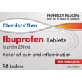 Chemist Own Ibuprofen 200mg Tab 96