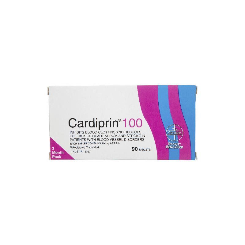 Cardiprin 100mg 90 Tablets - 9300631015185 are sold at Cincotta Discount Chemist. Buy online or shop in-store.