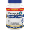 Carusos Vitamin D3 1000IU Capsules 500