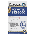 Buy Carusos Activated B12 6000 Tablets 60 online at Cincotta