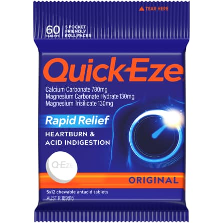 Buy Quick-Eze Original Multipack 60 Tablets online at Cincotta Discount ...