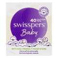 Swisspers Baby Organic Cotton Tips Paper Stems 40pk