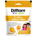 Difflam Kids Soothing Throat Pops Manuka 10pk