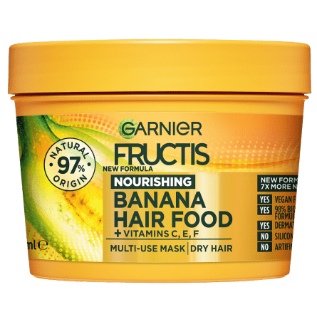 Garnier Fructis Hair Food Banana 390mL - 3600542143585 are sold at Cincotta Discount Chemist. Buy online or shop in-store.