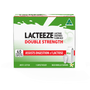 Lacteeze Double Strength Capsules 40 - 62781809449 are sold at Cincotta Discount Chemist. Buy online or shop in-store.