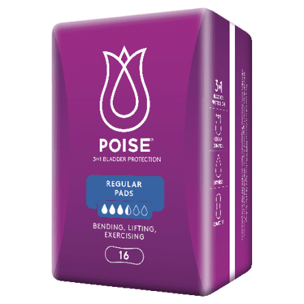 Poise Pad Regular 16 pack - 9310088007664 are sold at Cincotta Discount Chemist. Buy online or shop in-store.