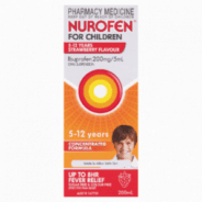 Nurofen Child 5-12 Strawberry 200mL - 9300711562813 are sold at Cincotta Discount Chemist. Buy online or shop in-store.