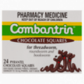 Combantrin Worm Treatment Chocolate Squares 24