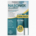 Nasonex Allergy 140 MD Spray Twin pack