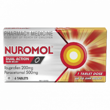 Nuromol 6 Tablets - 9300711336308 are sold at Cincotta Discount Chemist. Buy online or shop in-store.