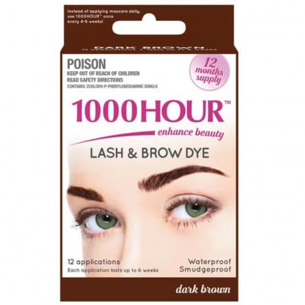 1000 Hour Eyelash Dye Kit Dark Brown - 9313312073022 are sold at Cincotta Discount Chemist. Buy online or shop in-store.