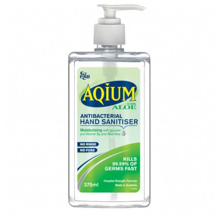 Aqium Antibacterial Aloe Hand Gel 375mL - 9314839008511 are sold at Cincotta Discount Chemist. Buy online or shop in-store.