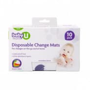 BabyU Disposable Change Mat 10 pack - 9338608002722 are sold at Cincotta Discount Chemist. Buy online or shop in-store.