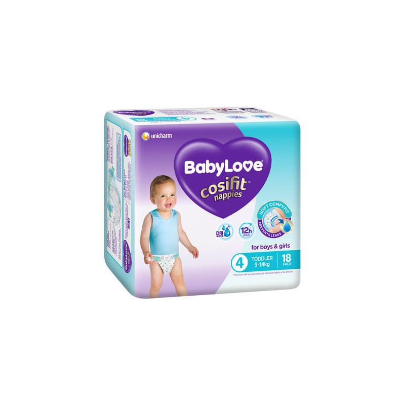 Babylove Nappies Toddler Convenience 18pack - 9312818004448 are sold at Cincotta Discount Chemist. Buy online or shop in-store.