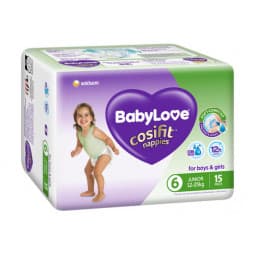 Baby love best sale nappies size 4