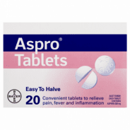 Aspro Regular 20 Tablets - 93237413 are sold at Cincotta Discount Chemist. Buy online or shop in-store.