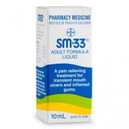 SM33 Liquid 10mL - 93369374 are sold at Cincotta Discount Chemist. Buy online or shop in-store.