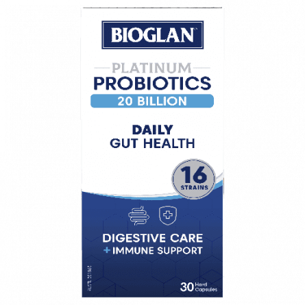 Bioglan Platinum Probiotics 20B Caps 30 - 9323503027758 are sold at Cincotta Discount Chemist. Buy online or shop in-store.