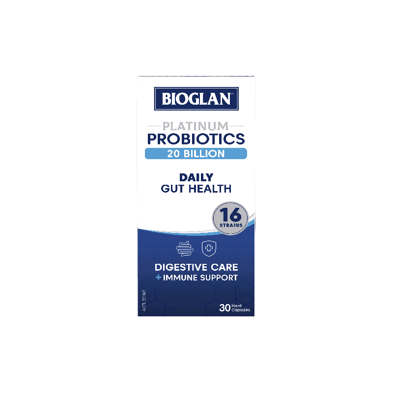 Bioglan Platinum Probiotics 20B Caps 30 - 9323503027758 are sold at Cincotta Discount Chemist. Buy online or shop in-store.