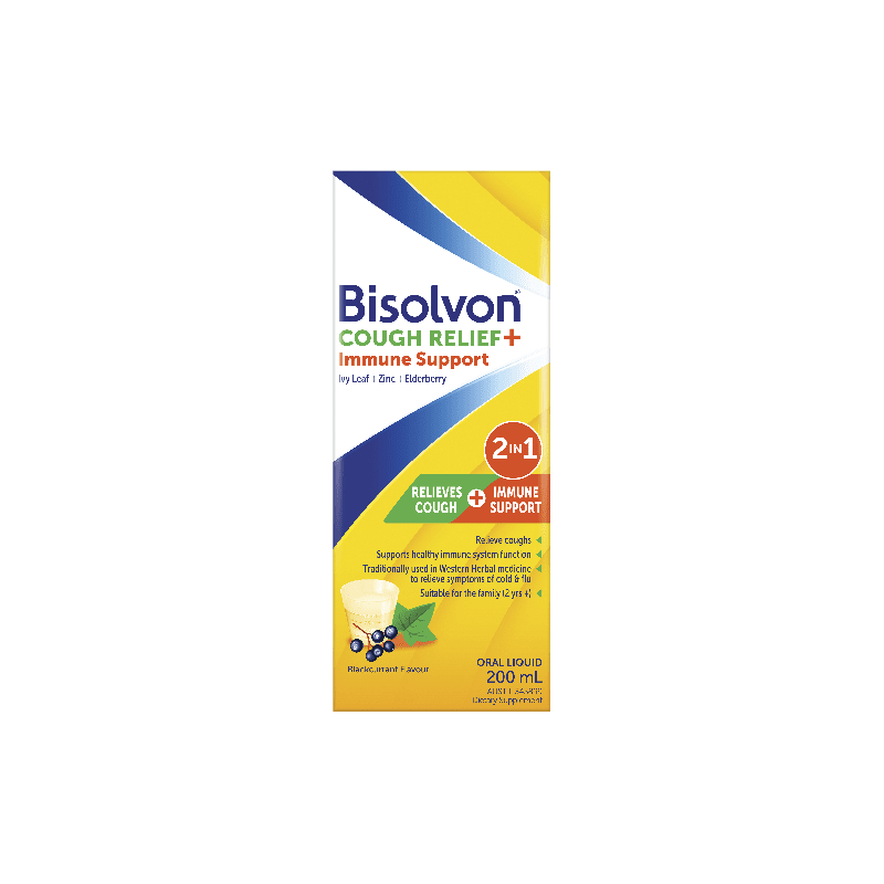 Bisolvon Chesty Cough + Immune Support 200mL - 9351791001334 are sold at Cincotta Discount Chemist. Buy online or shop in-store.