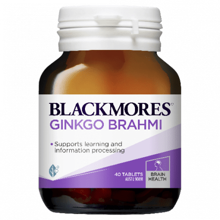 Blackmores Ginkgo Brahmi 40 Tablets - 93481373 are sold at Cincotta Discount Chemist. Buy online or shop in-store.