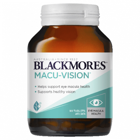 Blackmores Macu-Vision Tablets 0914 90 - 9300807216262 are sold at Cincotta Discount Chemist. Buy online or shop in-store.