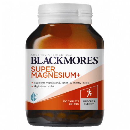 Blackmores Super Magnesium Plus 100 Tablets - 9300807308882 are sold at Cincotta Discount Chemist. Buy online or shop in-store.