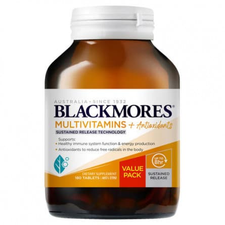 Blackmores Multi + Antioxidant Tablets 180 - 9300807350034 are sold at Cincotta Discount Chemist. Buy online or shop in-store.