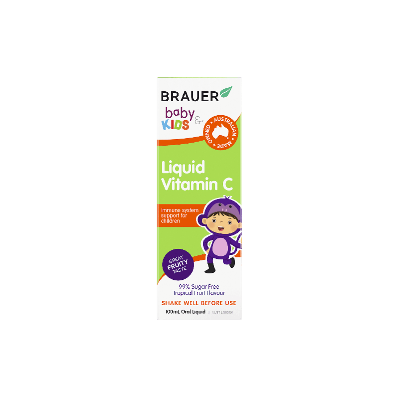 Brauer Baby & Kids Vitamin C 100mL - 9316120263500 are sold at Cincotta Discount Chemist. Buy online or shop in-store.