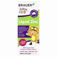 Brauer Baby & Kids Zinc 200mL - 9316120263555 are sold at Cincotta Discount Chemist. Buy online or shop in-store.