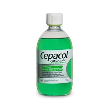 Cepacol Mint Mouthwash 500mL - 9310160813510 are sold at Cincotta Discount Chemist. Buy online or shop in-store.