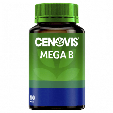 Cenovis Mega B Tablets 100 - 9300705001243 are sold at Cincotta Discount Chemist. Buy online or shop in-store.