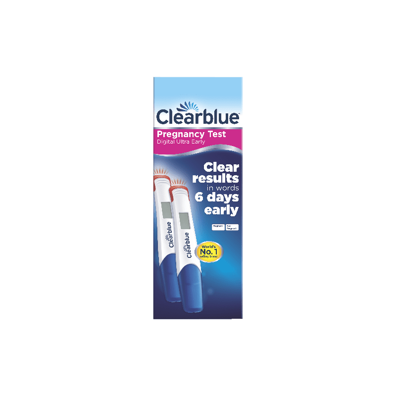 Buy Clearblue Ultra Early Pregnancy Test 2 Pack Online At Cincotta ...