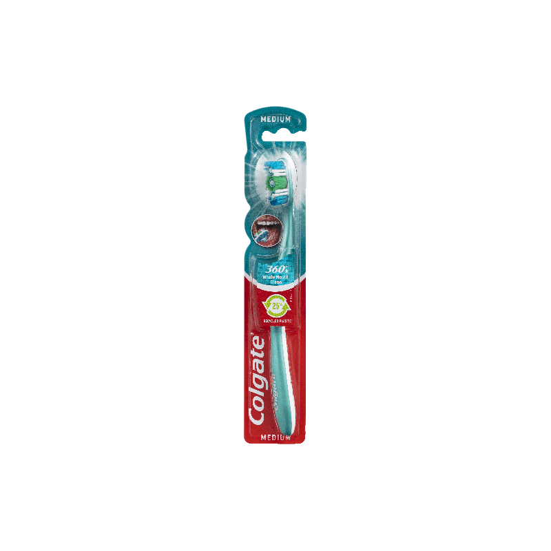 Colgate Toothbrush 360 Degree Medium - 8714789183800 are sold at Cincotta Discount Chemist. Buy online or shop in-store.