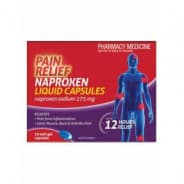 Pain Relief Naproxen Liquid Capsules 10 - 9310263003238 are sold at Cincotta Discount Chemist. Buy online or shop in-store.