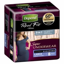Depend Real Fit Super