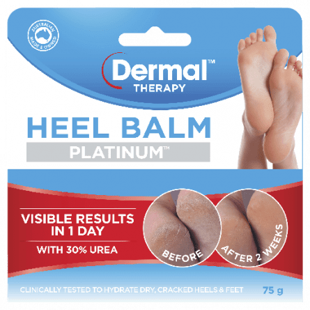 Dermal Therapy Heel Balm Platinum 75g - 9329224001732 are sold at Cincotta Discount Chemist. Buy online or shop in-store.