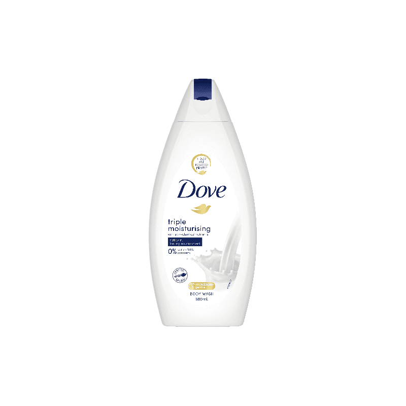 Dove Body Wash Triple Moisturising 500mL - 9300830060818 are sold at Cincotta Discount Chemist. Buy online or shop in-store.